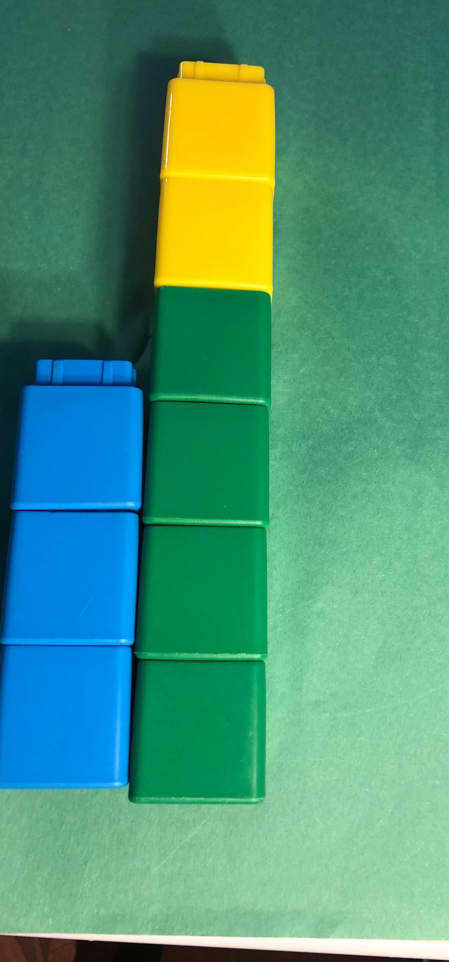 Jumbo Unifix Cubes