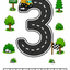 Highway Number Mats