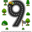 Highway Number Mats