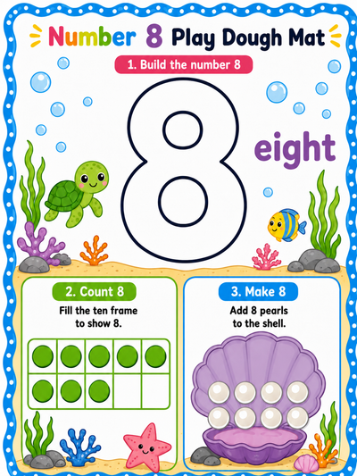 Interactive Tracing, Counting, Color Mats
