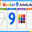 Number Activity Mats  1-10