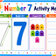 Number Activity Mats  1-10