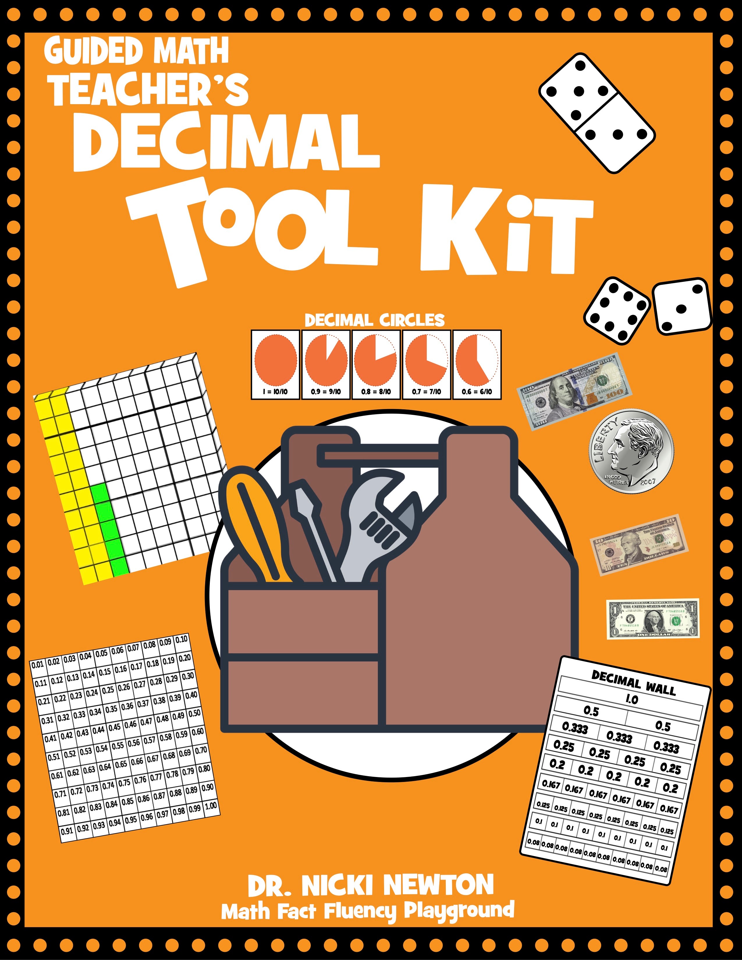 Decimal Bot Cartoon Math The Decimal Toolkit – Gigglenook Math Store