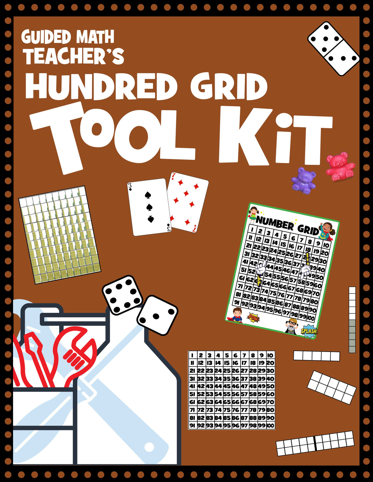 Hundred Mathstick Bundle Math Problem The Hundred Grid Toolkit – Gigglenook Math Store