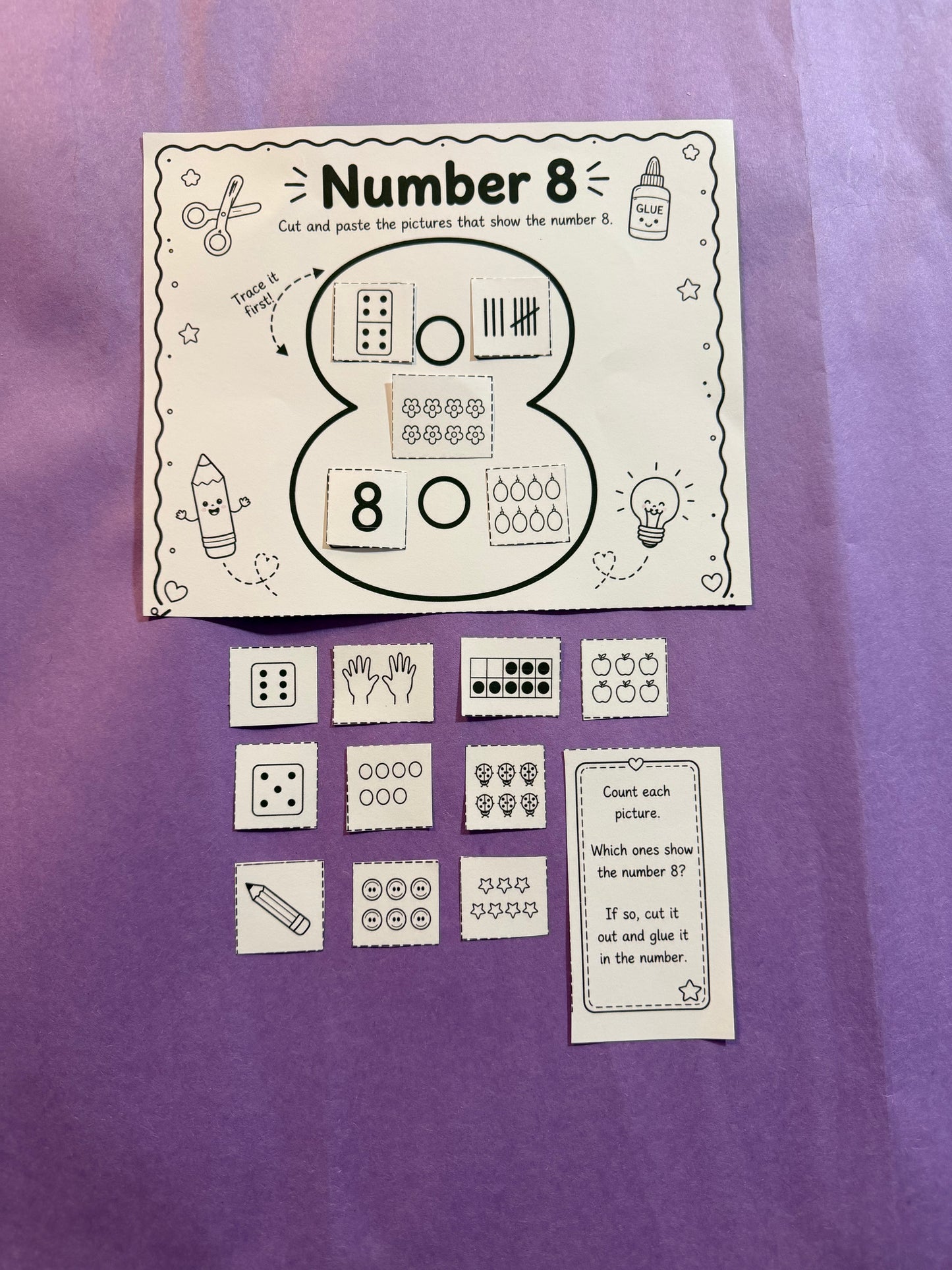 Number Bags 1–10: Hands-On Number Sense Activity System