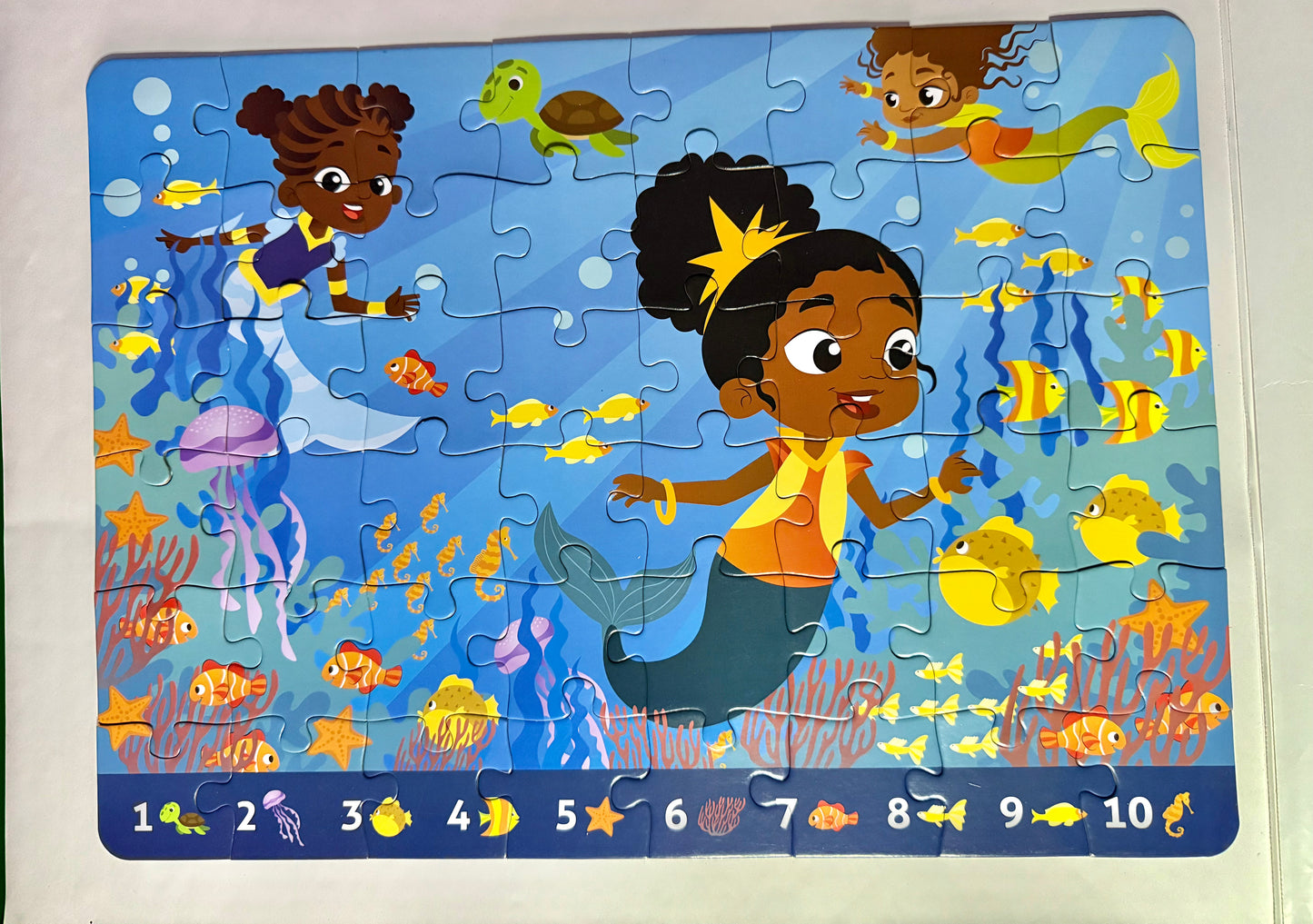 Find & Count: Mermaid Counting Puzzle