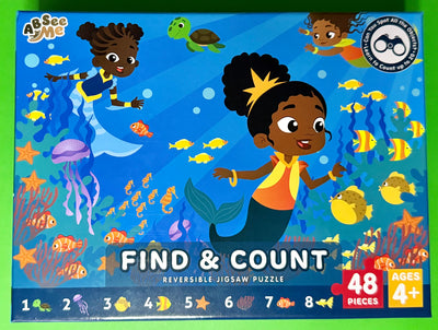 Find & Count: Mermaid Counting Puzzle