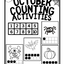 October Counting Activities