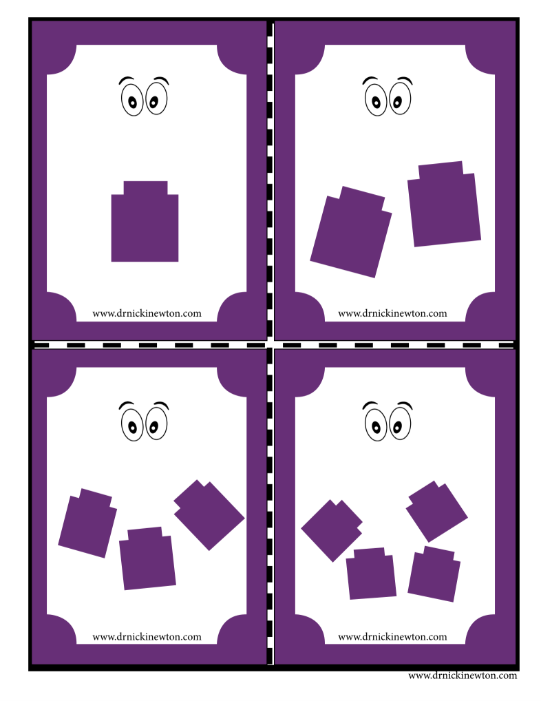 Cube Flashcards – Gigglenook Math Store