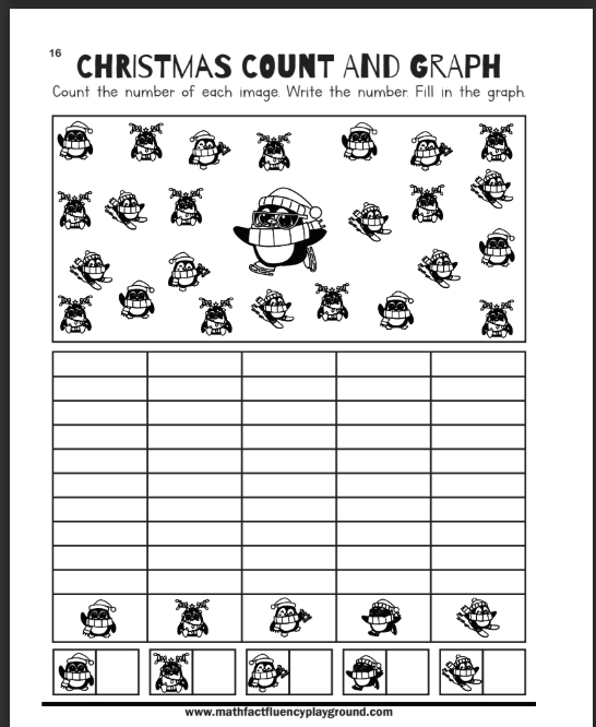Christmas Math Book