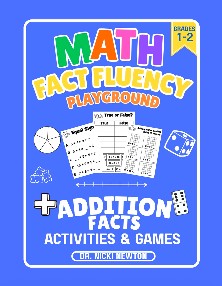 Math Fact Fluency Playground Addition Facts Activities & Games
