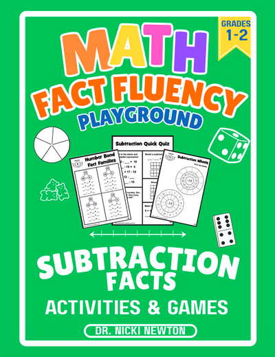 Math Fact Fluency Playground Subtraction Facts Activities & Games