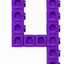 Colorful Number Cube  Build Cards| Number Recognition- Counting Visuals