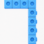 Colorful Number Cube  Build Cards| Number Recognition- Counting Visuals