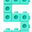 Colorful Number Cube  Build Cards| Number Recognition- Counting Visuals
