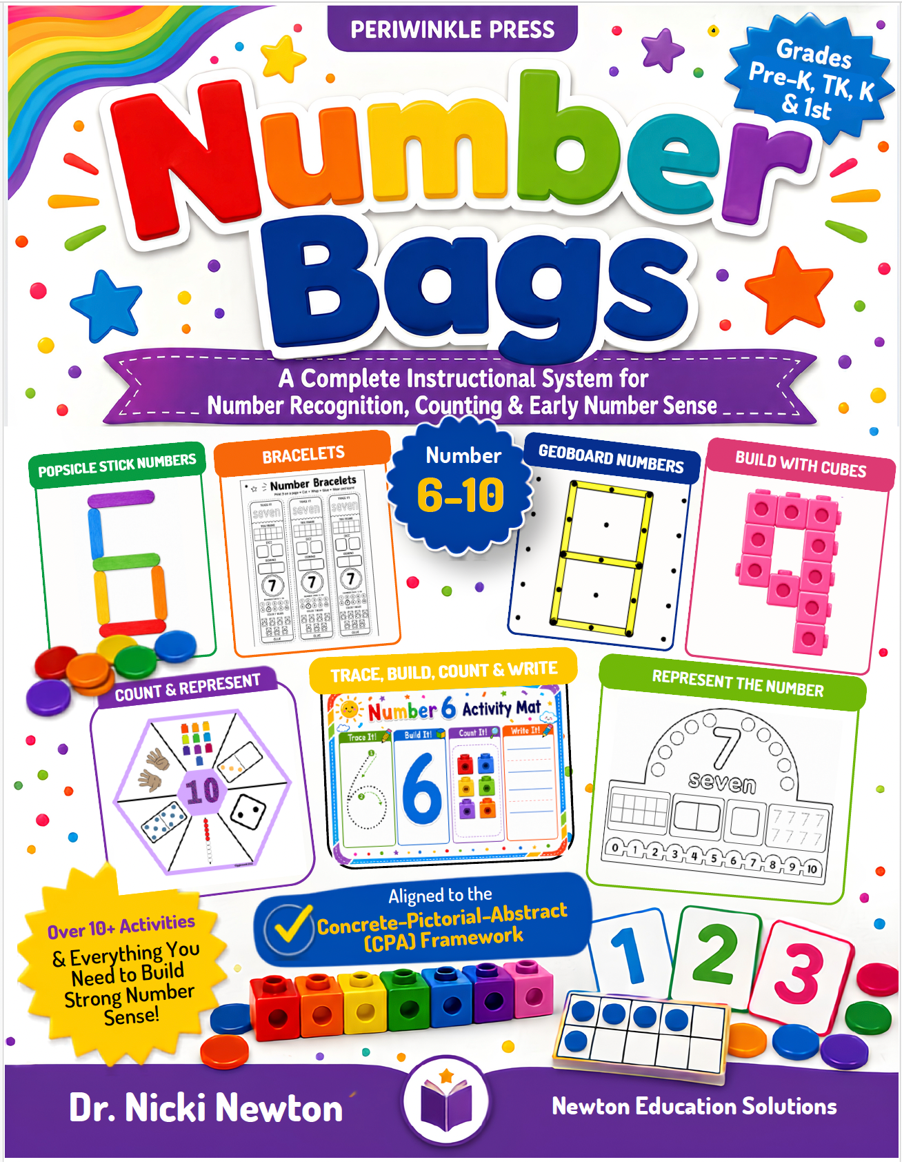 Number Bags 1–10: Hands-On Number Sense Activity System