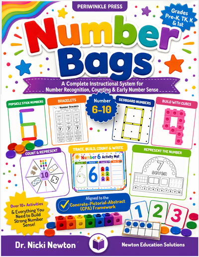Number Bags 1–10: Hands-On Number Sense Activity System