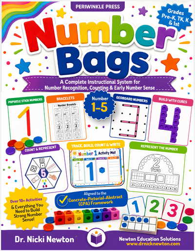 Number Bags 1–10: Hands-On Number Sense Activity System