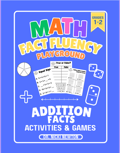Math Fact Fluency Playground Addition Fact