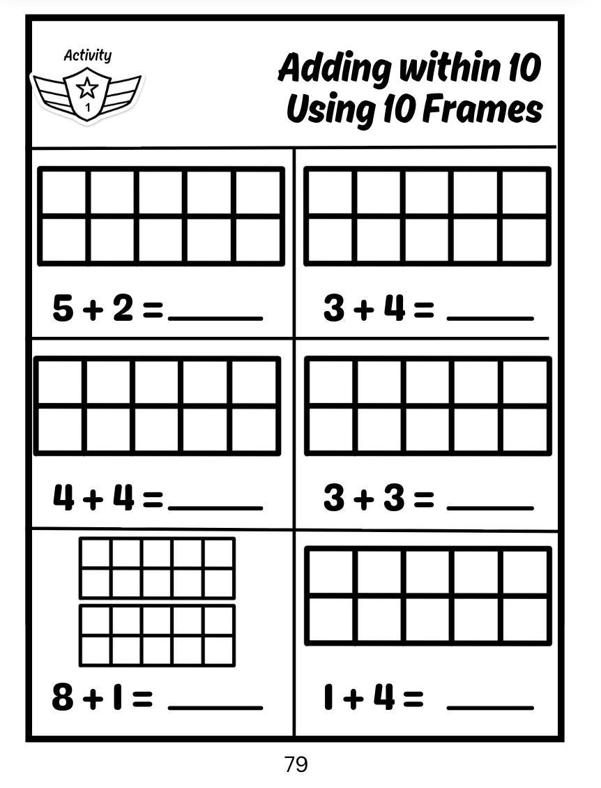 Math Fact Fluency Playground Addition Fact