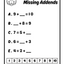 Math Fact Fluency Playground Addition Fact