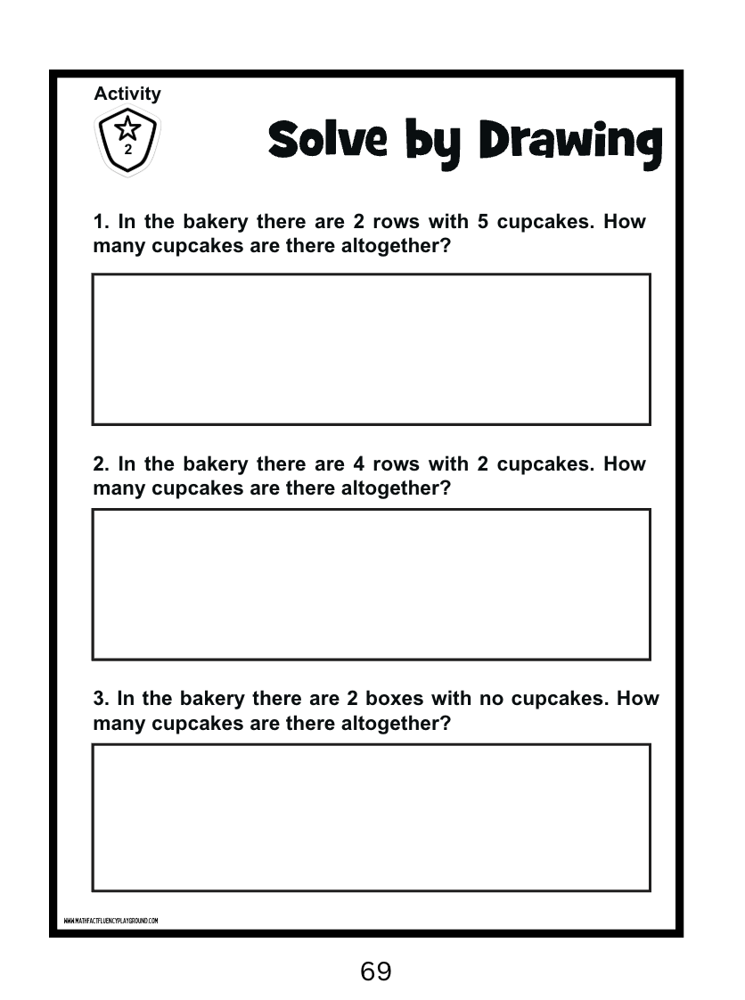 Math Fact Fluency Playground Subtraction Facts