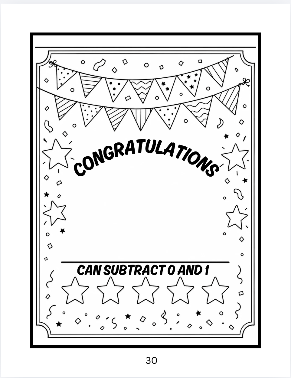 Math Fact Fluency Playground Subtraction Facts