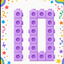 Colorful Number Cube  Build Cards| Number Recognition- Counting Visuals