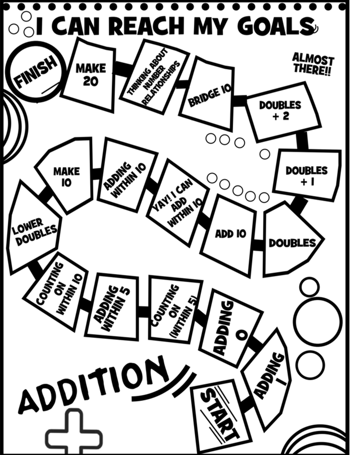 Math Fact Fluency Playground Addition Facts Activities & Games