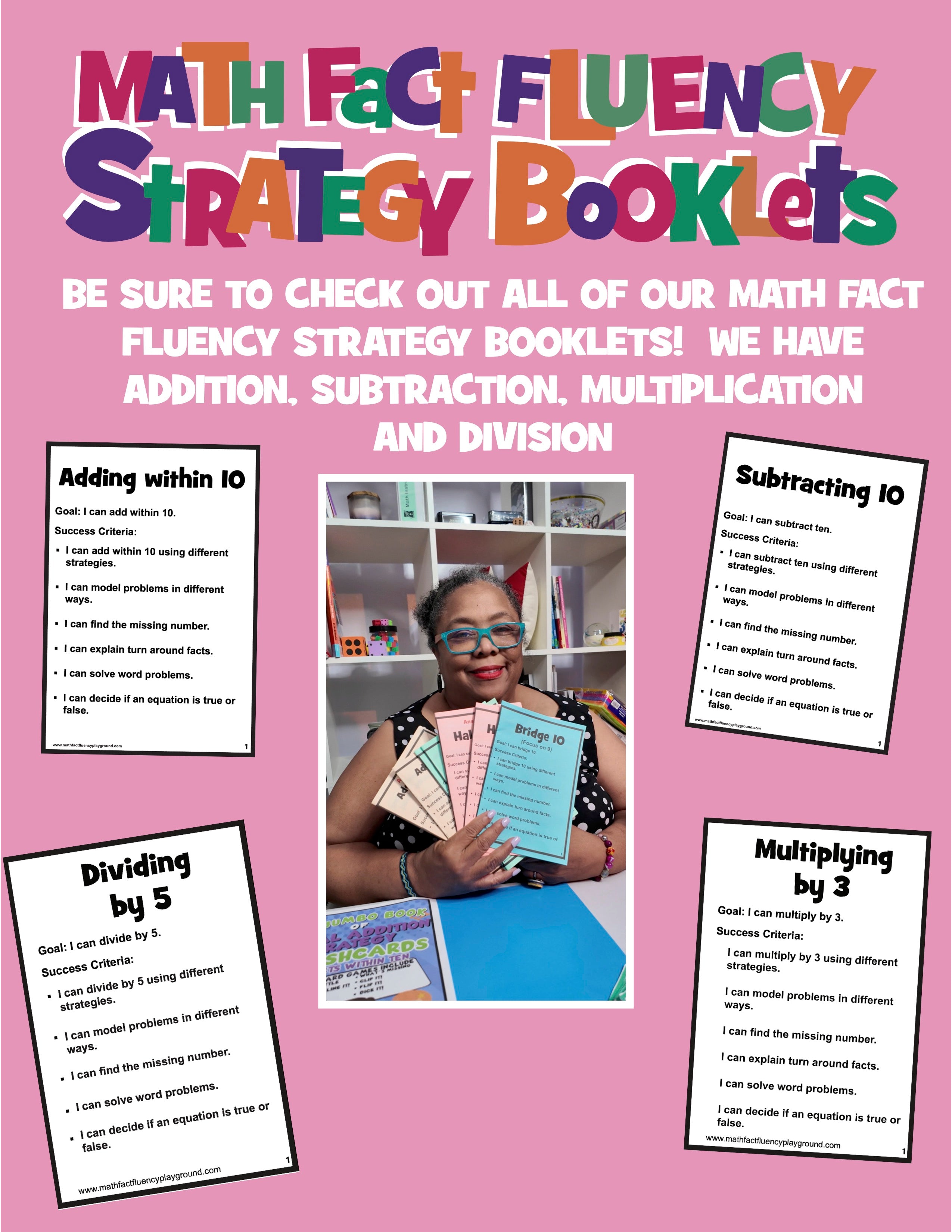 Math Fact Fluency Strategy Booklets – Gigglenook Math Store