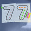 Puffy Numbers -Large Outline Numbers 1–10 | Trace, Color, Decorate &amp; Build Numbers